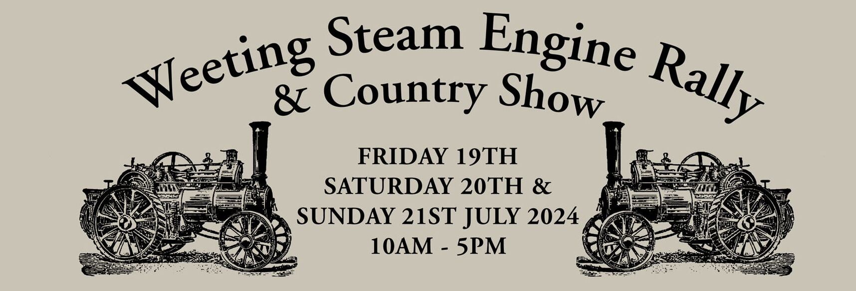 Weeting Steam Engine Rally 2024