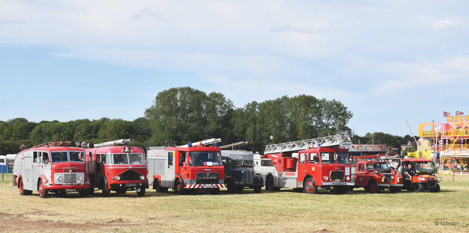 Weeting Rally Fire engines