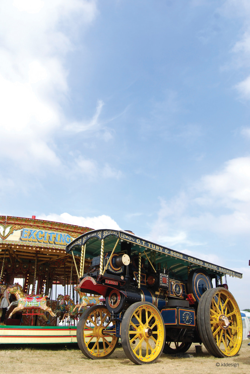 Weeting Rally Showmans Engine and Gallopers