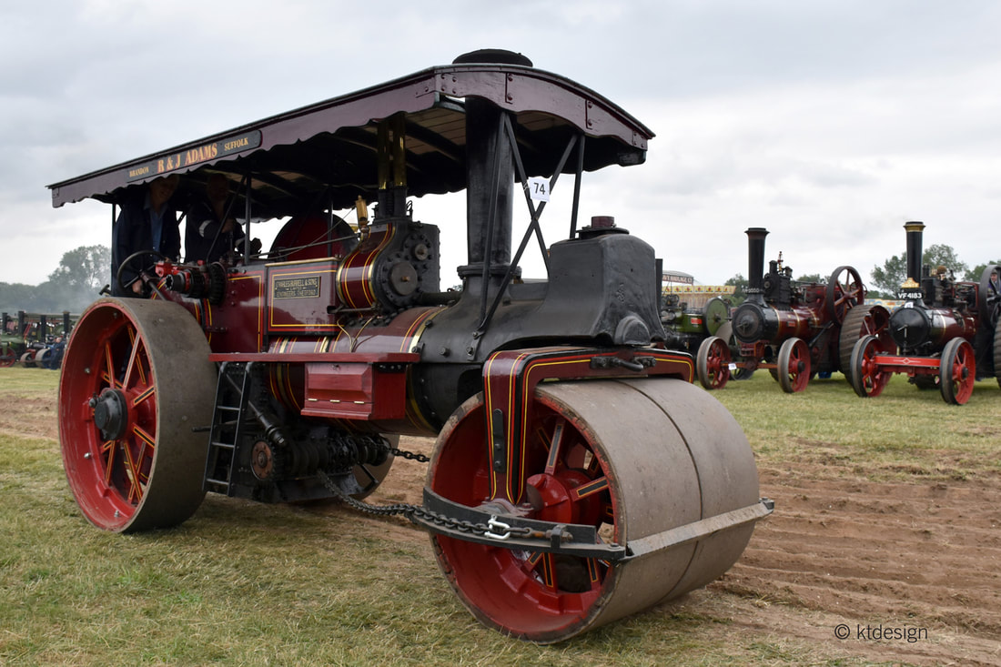 Weeting Rally Burrell steam roller 'Jeanette'